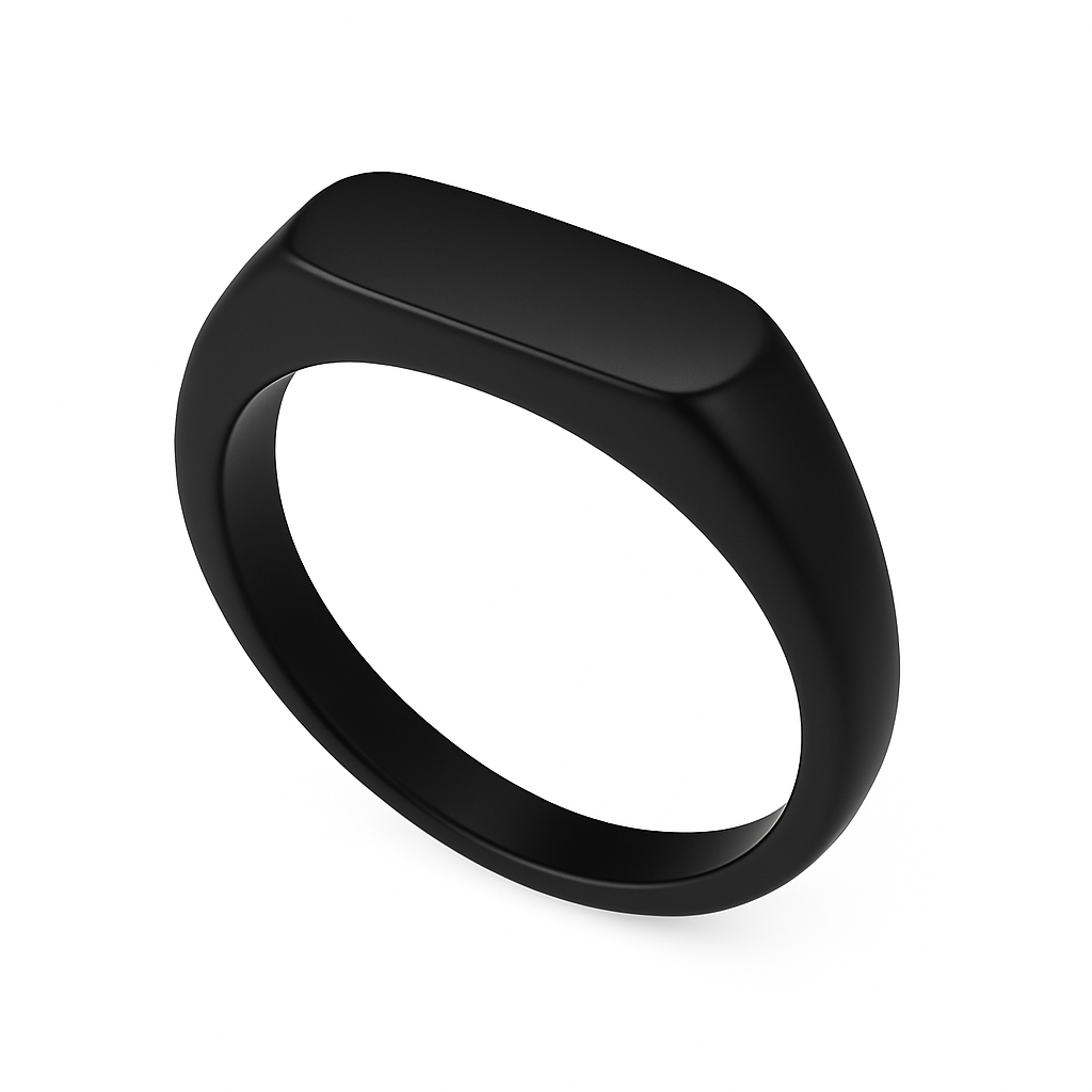 Signet (Black) Ring