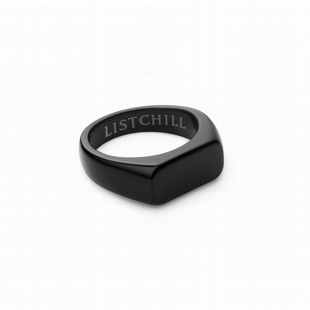 Signet (Black) Ring