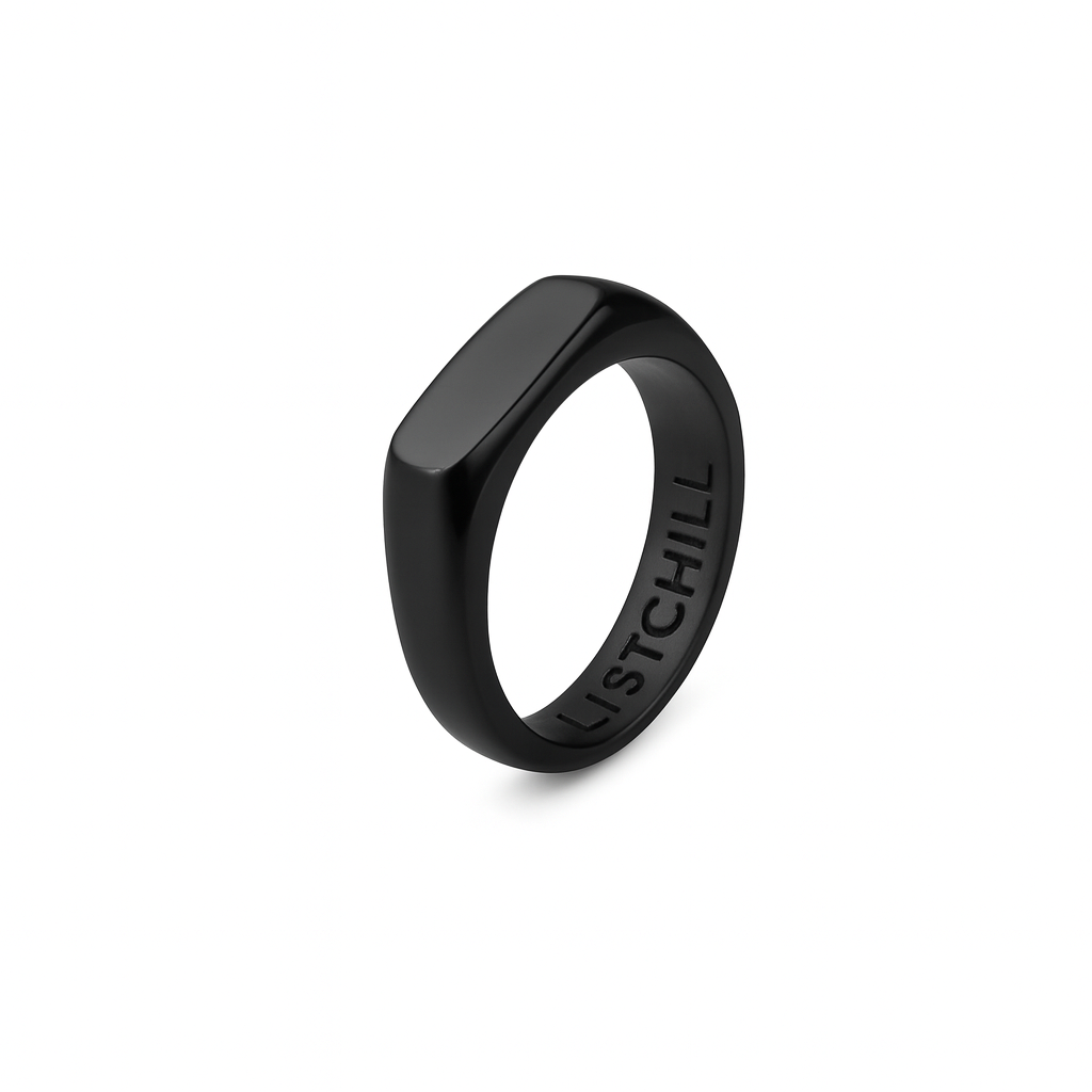 Signet (Black) Ring