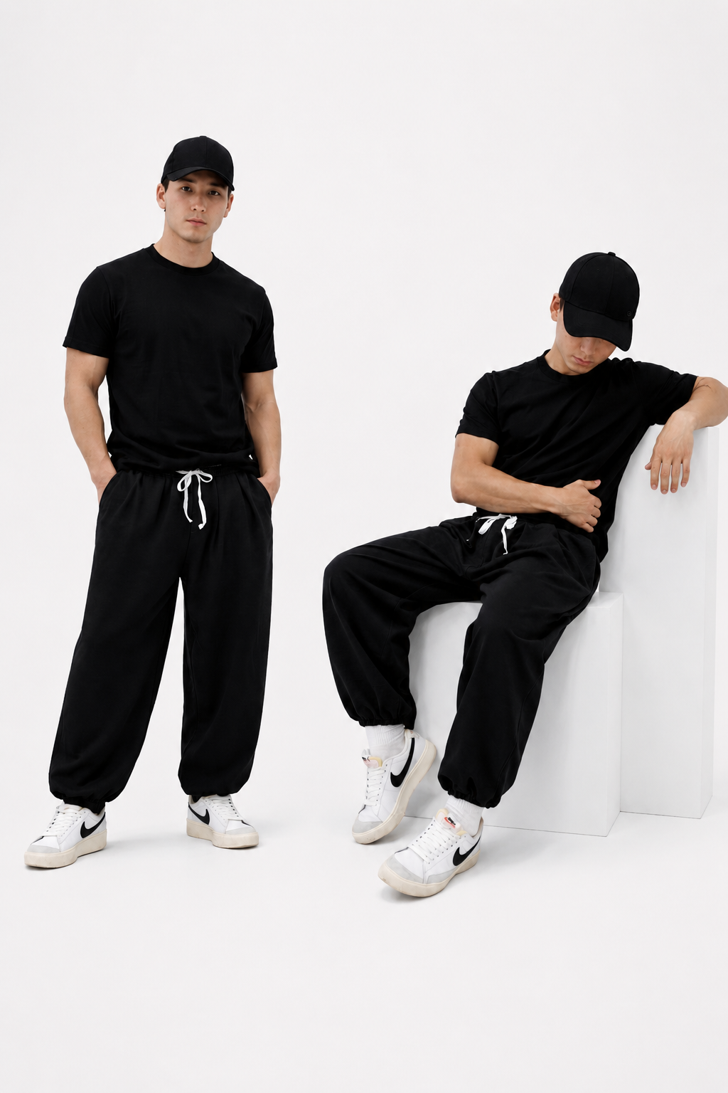 Oversize Combo Set - Black
