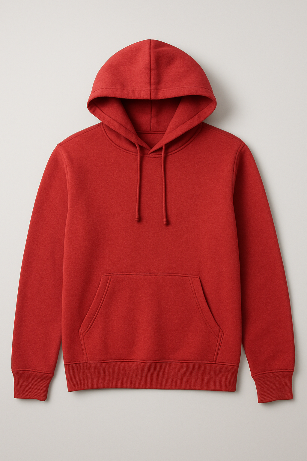 Plain Red Hoodie