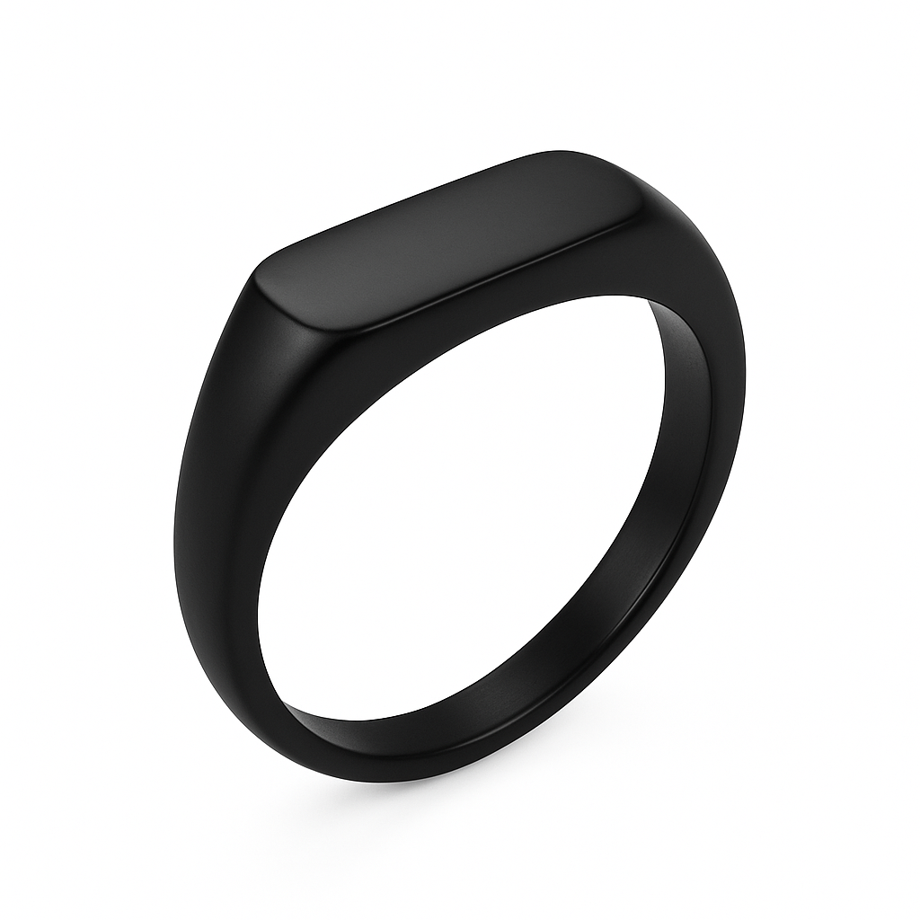 Signet (Black) Ring