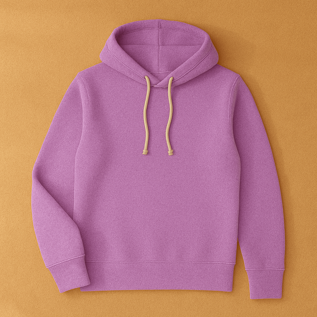 Plain Purple Hoodie