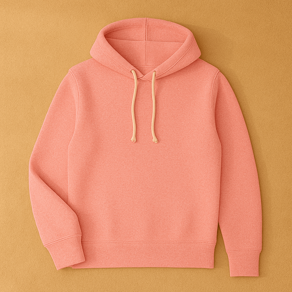 Plain Pink Hoodie