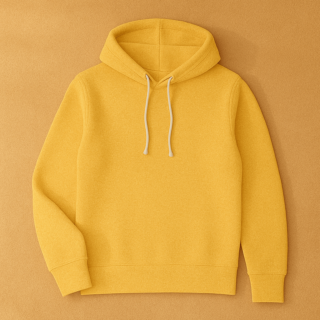Plain Yellow Hoodie