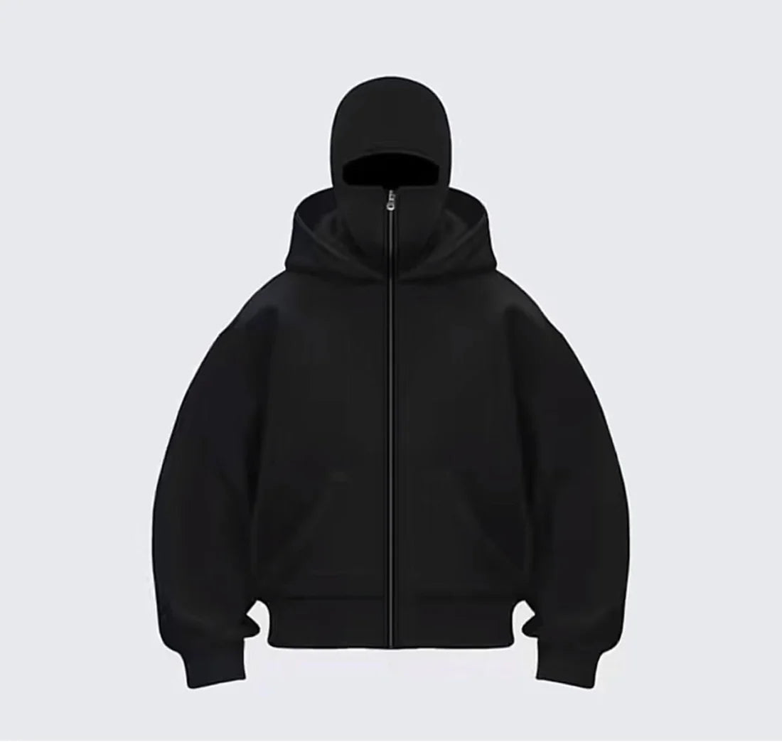Woman Ninja Zipper Hoodie
