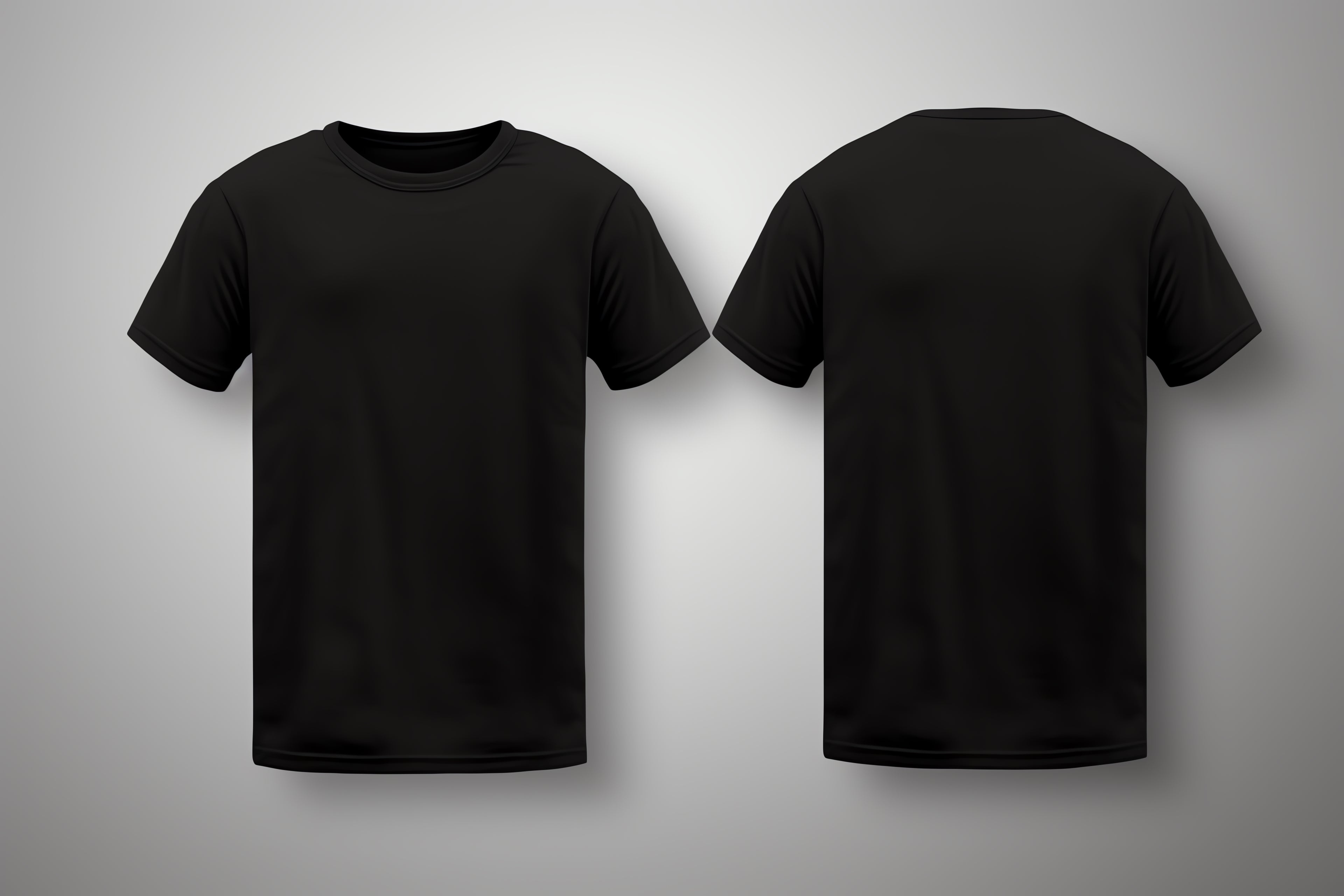 Classic Plain Black T-Shirt